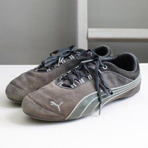 Puma Women's Gray Suede Etoile Trainers Sneaker 351406 05 Size 8.5